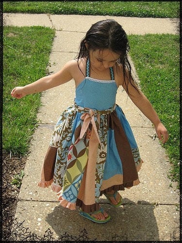 Halter Twirl Dress any size Custom