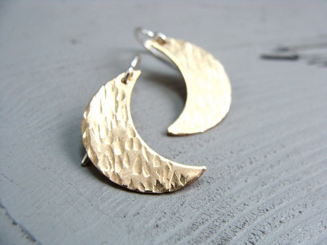 moonshine ... mixed metal earrings