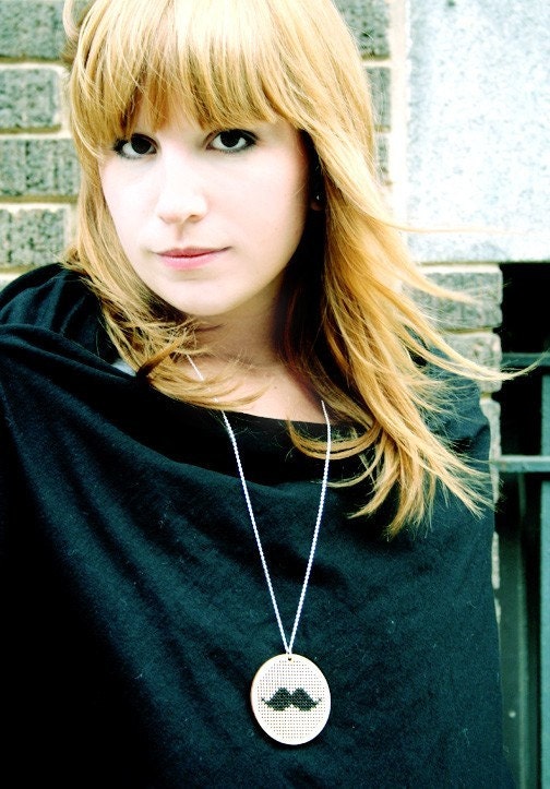 Mustachio Necklace