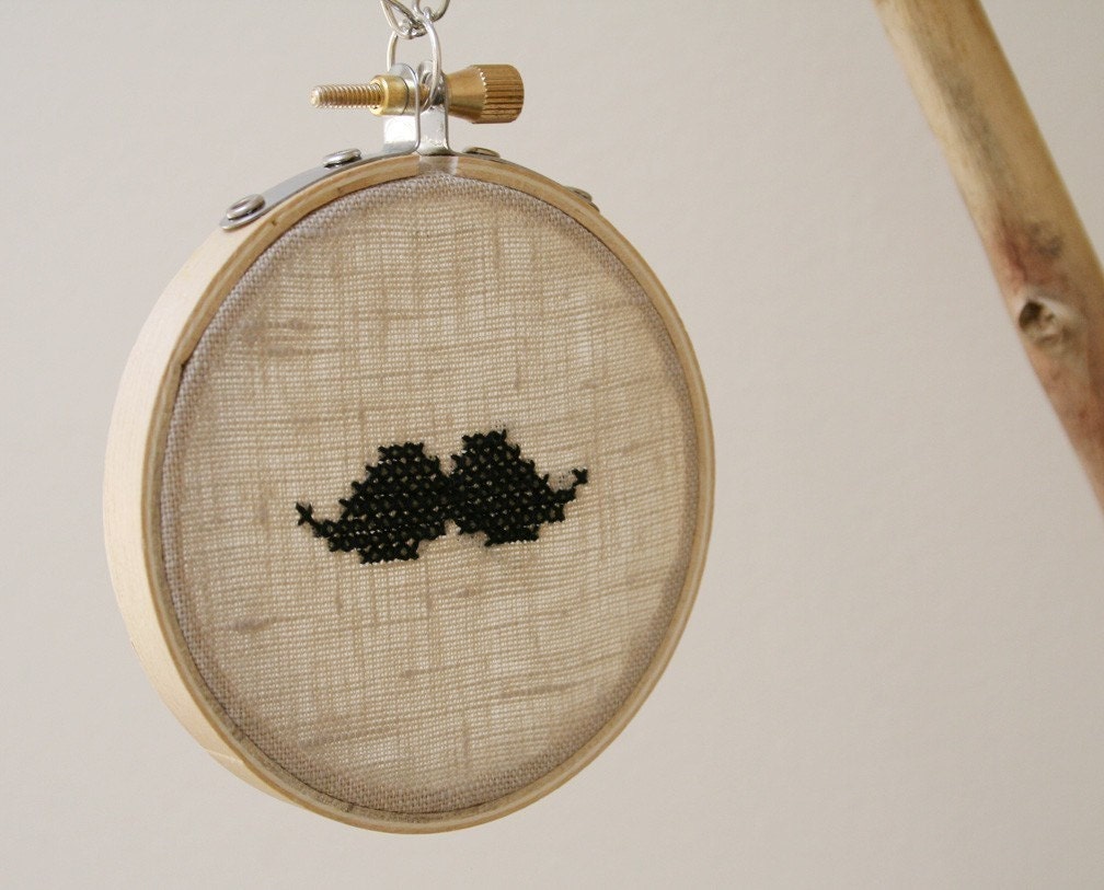 Mustache Necklace