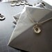 large size . one pendant custom silhouette necklace