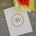 Orange Wreath Thank You Notes: On Sale