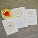 Orange Wreath Thank You Notes: On Sale