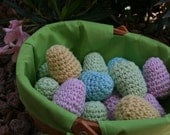 Cotton Easter Eggs -- Sold Individually -- Pastels and Sparkly Available-- Ship Next Business Day