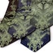 Beer. Hops, barley and wheat necktie. Apple green print. Silkscreen tie. Your choice of microfiber tie colors.