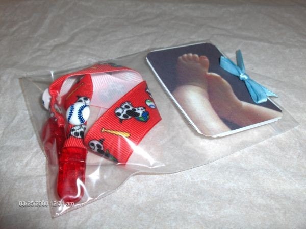 BIB CLIP for Baby Boy with Greeting Card Under 10 Dollars