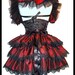 Burlesque Steampunk Bustle Skirt Shrug or Capelet Gothic Dandy EYES WIDE SHUT Victorian Decadence Prom Queen Showgirl Las Vegas Moulin