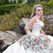 Opulent Vintage Bustle Steampunk Silk Bridal Bustle THE COMPANY of  WOLVES Victorian Decadence by Lovechild Boudoir