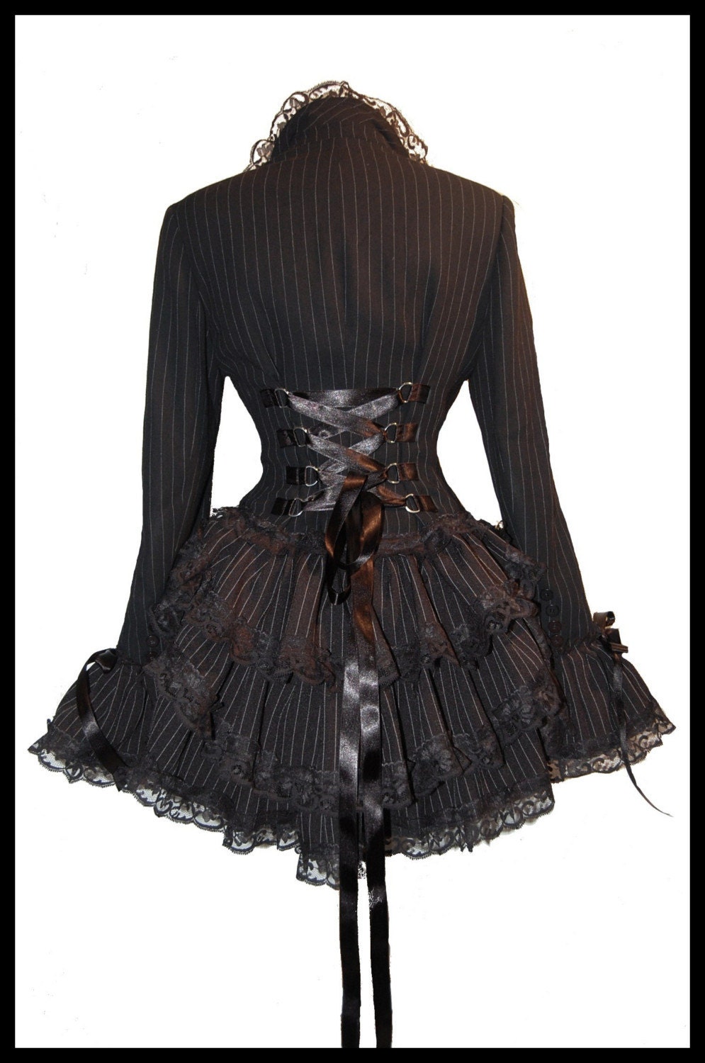 HAUNTER OF THE DARK CORSET BUSTLE JACKET