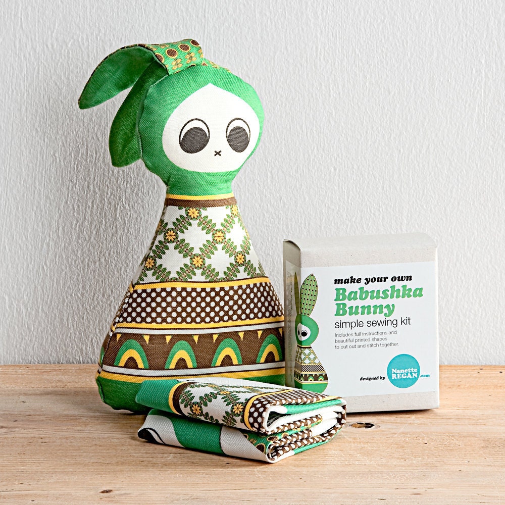 Babushka Bunny Sewing Kit