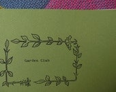 Garden Club zine