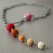 Neck Wrap - Cherry Colored Twist