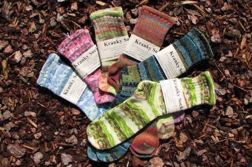 Socks Knit from Your Yarn  - Handmade to fit shoe sizes - Great gift, sock weight yarn only.