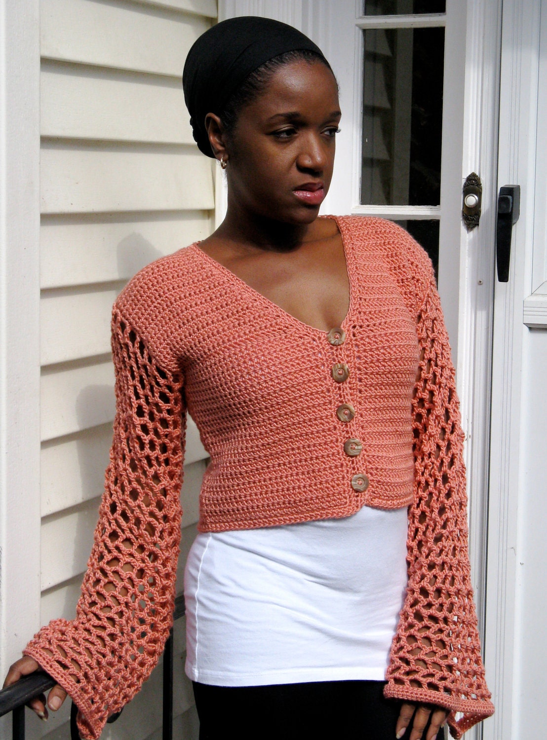 Sabrina Crochet Crop Top Pattern - Intermediate - PDF Download