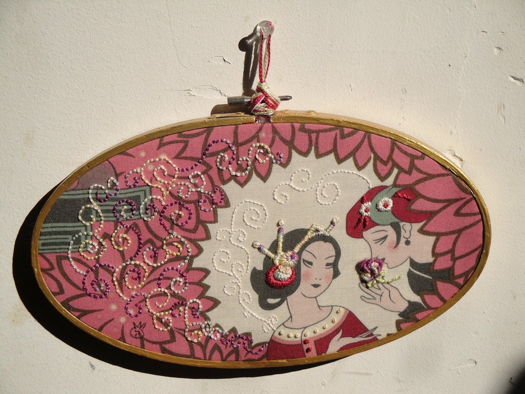 Song of Songs No. 4 - Decorative Fiber Art