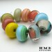 Handmade Lampwork Beads - Mix Set Small Rounds
