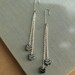 chevron earrings arrow geometric design minimalist jewelry
