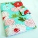Nook Color, Nook Tablet Cover - Aqua Floral