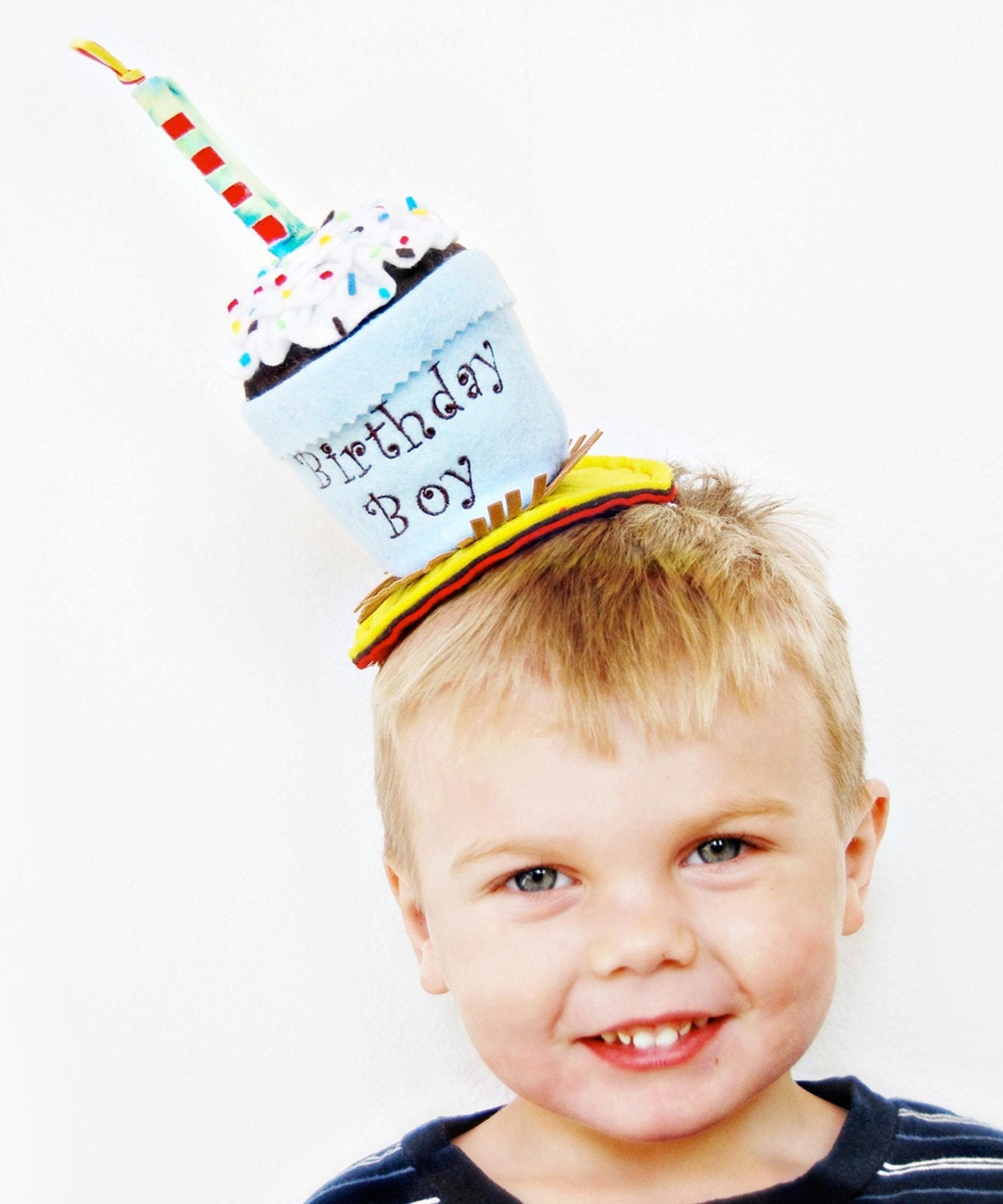 Birthday Boy Cupake Hat TM by Sew Cute Sweets