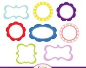 Instant Download Whimsee Bright Labels, tags, banners, for stationary, scrapbooking, cards Il_170x135