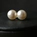 Swarovski Pearl Bridal Stud Earrings, Ivory White or Cream Pearl Wedding Earrings, Simple Pearl Studs, Bridal Party Gifts, CLASSIC