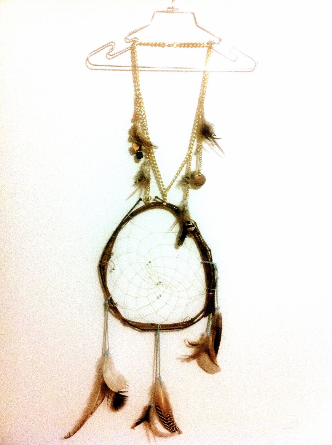 All The Dreams In The Universe Dream Catcher Statement Necklace Edition Deux