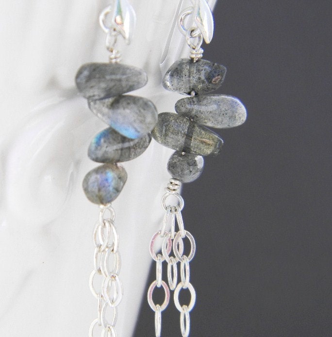 Labradorite Teardrops