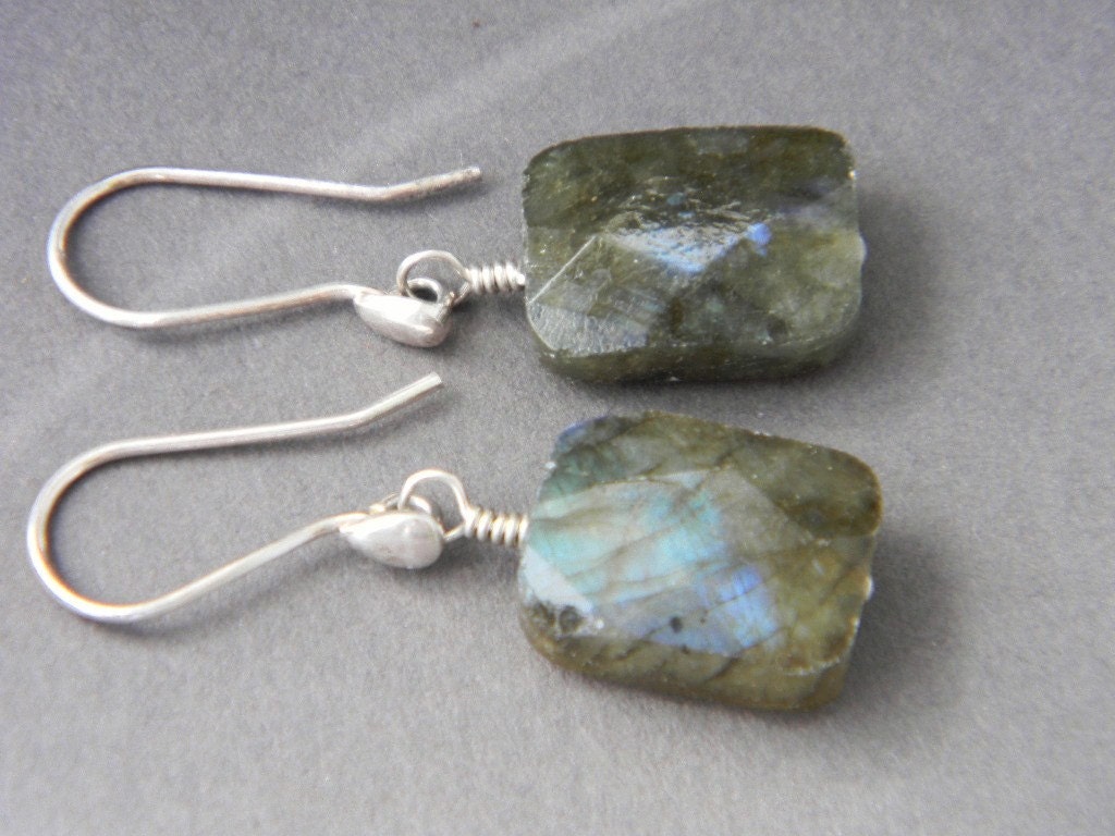 Labradorite Earrings