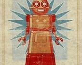 Doreen Box Art Robot Print 8x10