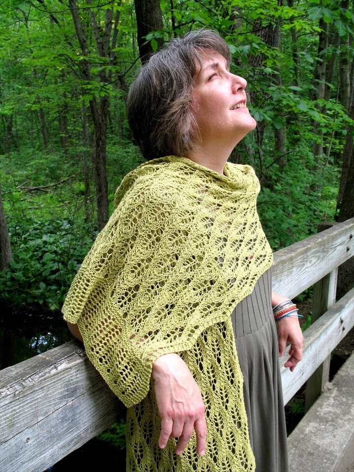 Stony Brook Stole Knitting Pattern