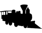 Train Chalkboard Wall Decal