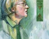 Richard Dawkins portrait print- jumbo