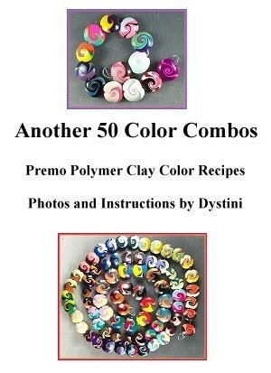 Tutorial Another 50 Color Combos Recipe Polymer clay ebook by Dystini