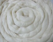 Undyed Natural  Merino Wool Roving -8 Ounces