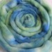 Blue Planet Hand Dyed Falklands Wool Roving -3.7 Ounces