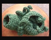Anemone III  Abstract Organic Fiber Sculpture
