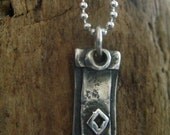 Wisdom - Silver Journey Tag