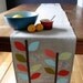 Summer Vine Table Runner, 14 x 78, Linen