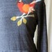 Mr. Tangerine Birdman Hoodie, Charcoal Gray, Small
