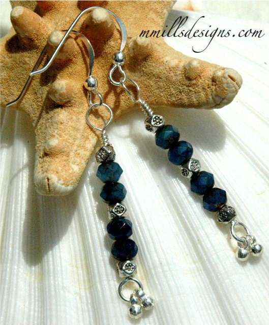 Ocean Blue Picasso Earrings
