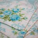 Shabby Chic Coasters-Blue Cameo Rose