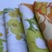 Fat Quarter Fabric-Reclaimed Bed Linens Bundle- Vintage Florals