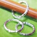 Handmade Sterling Ring Stitch Markers - Set of 3 - US10