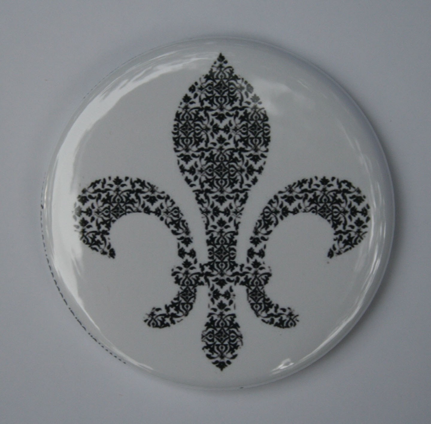 Fleur de Lis Pocket Mirror