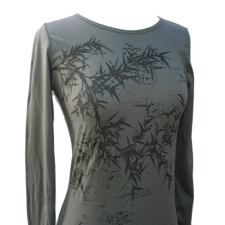 Asphalt Bamboo Long Sleeve top