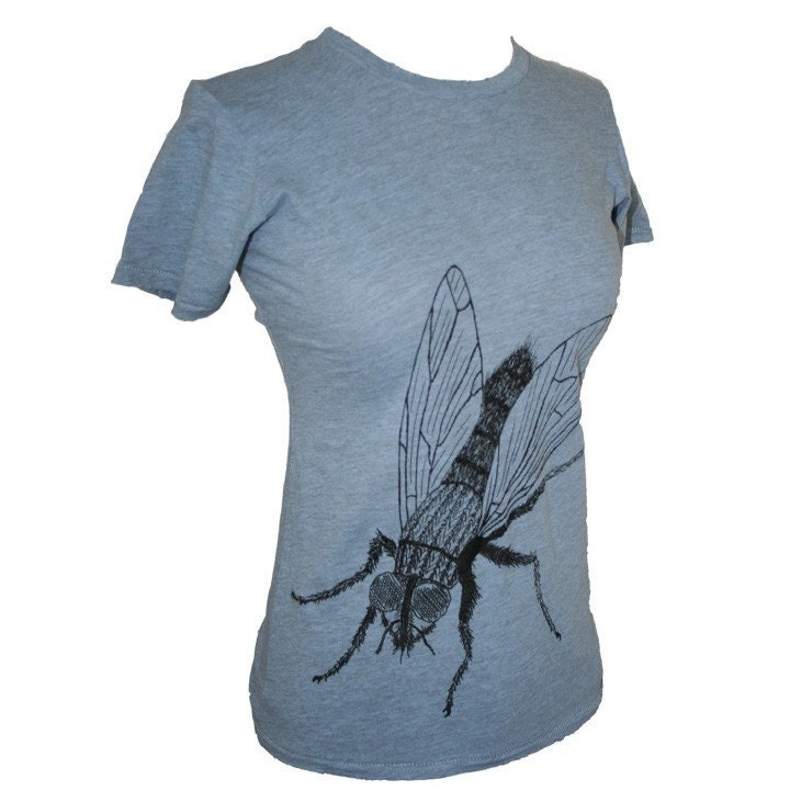 Destroyed Fly Tshirt Small size
