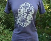 Organic Coal Honey Bee Tee