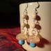 Pastel Magic Mushroom Earrings