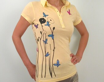 SALE SALE SALE Butterflies Polo only small and Medium