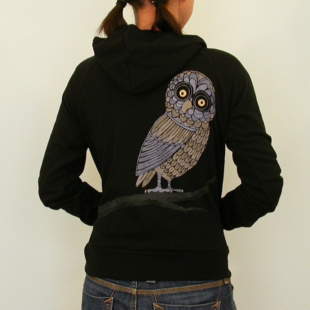 SALE hOOtin' hood swamp OWL women hoodie